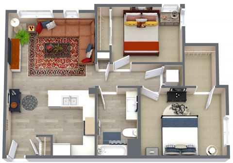 7401 Broadway 1-3 Beds Apartment, Affordable for Rent - Photo Gallery 36